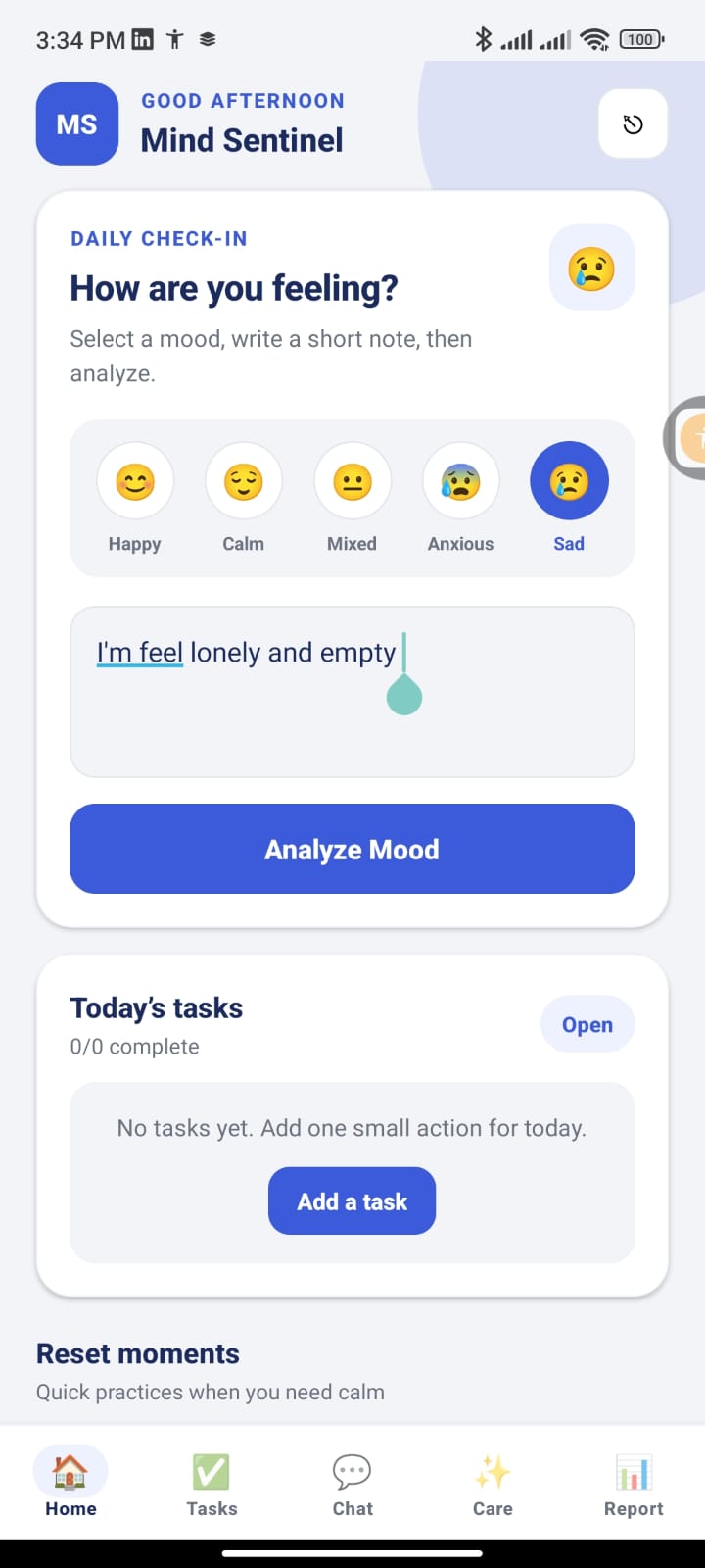 Mind Sentinal AI screen 7